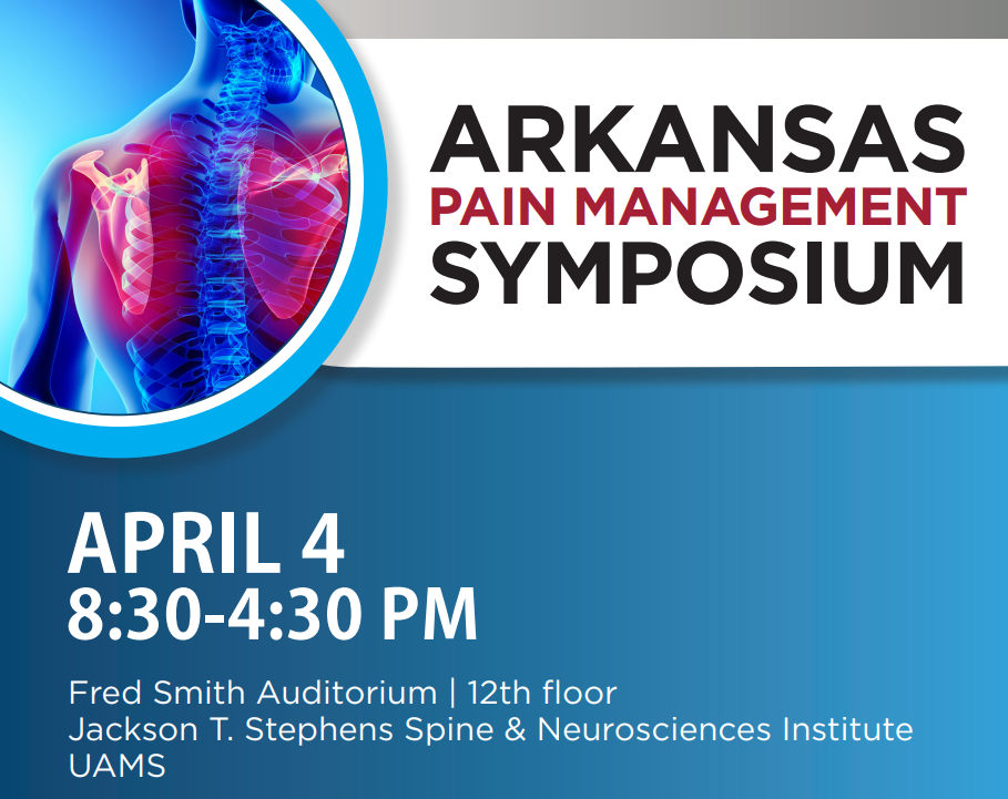 2026 Arkansas Pain Management Symposium Banner
